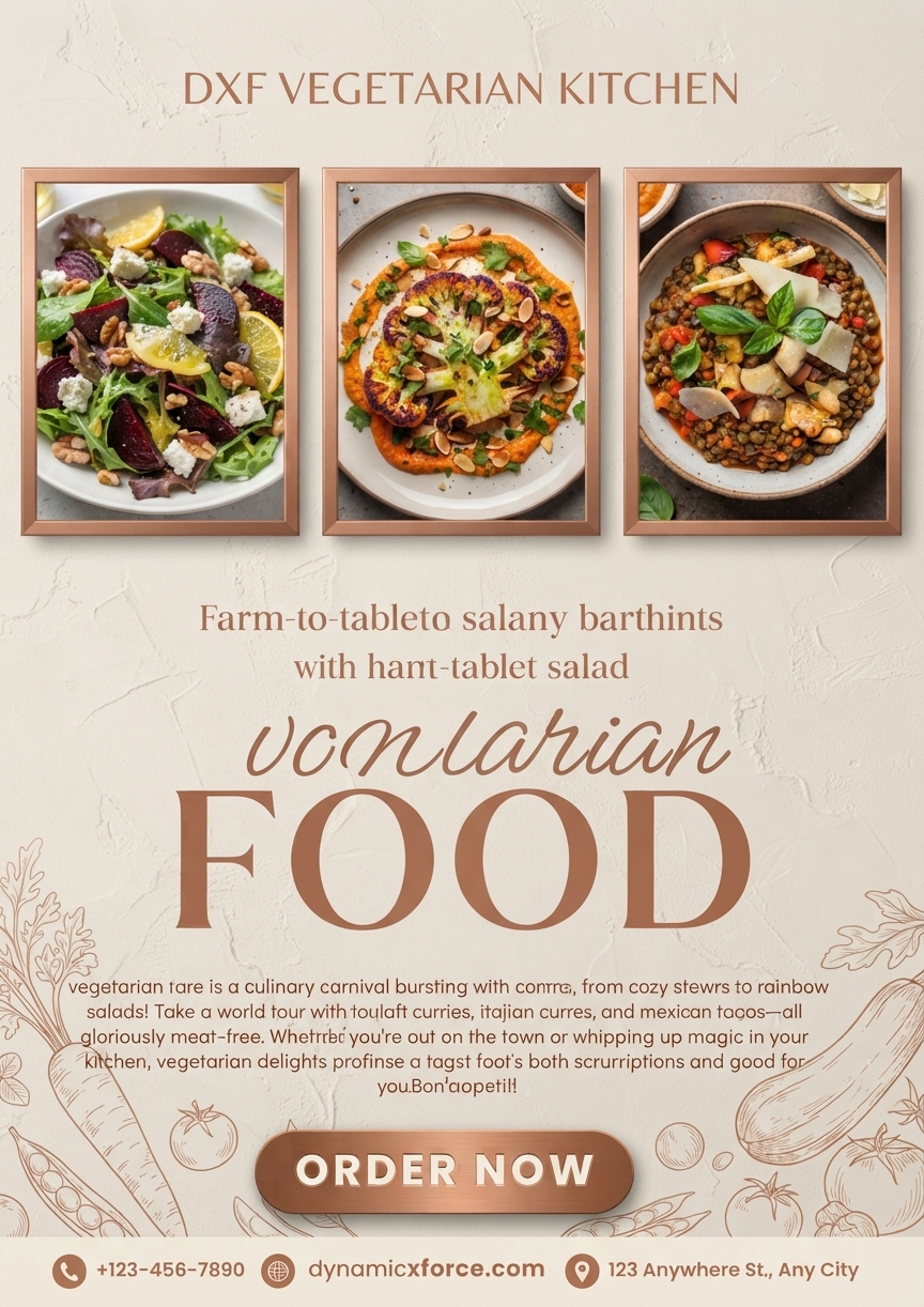 Restaurant Menu Graphic